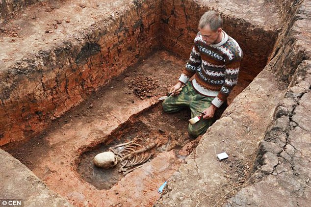 Unearthed: Ancient Skeletons with Elongated Skulls Discovered in Russia Dating Back Two Million Years.